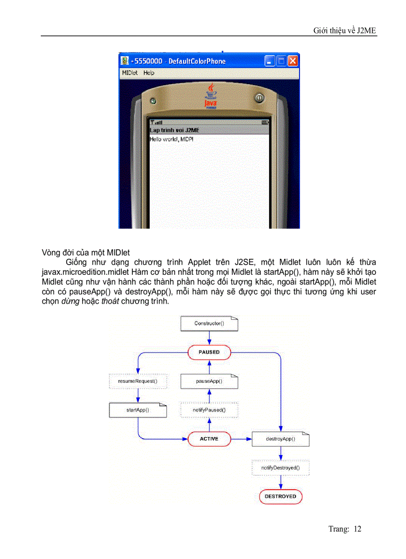 image for page Lập trình trên di động với j2me