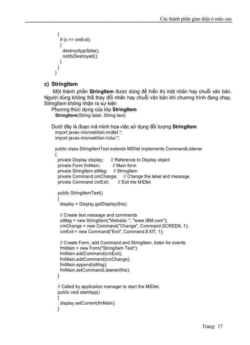 image for page Lập trình trên di động với j2me