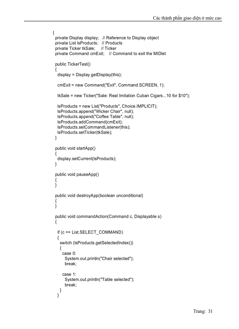 image for page Lập trình trên di động với j2me