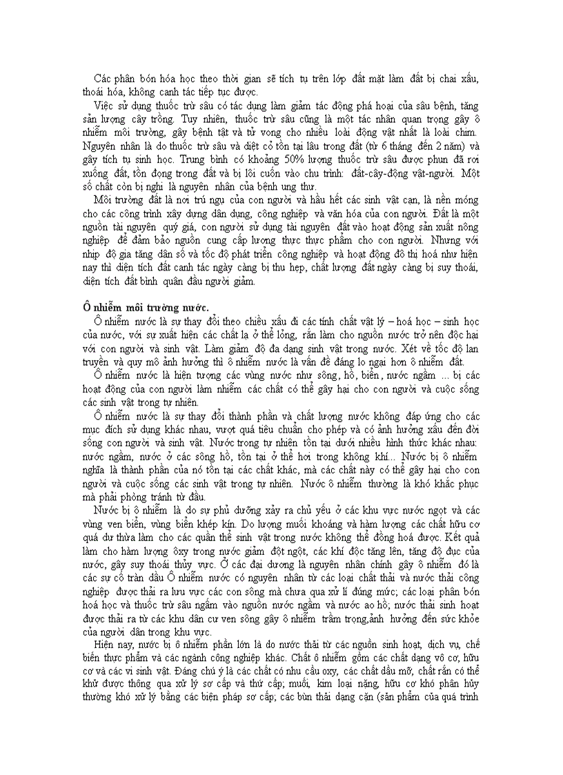 image for page Một Số Điều Có Thể Bạn Chưa Biết Về Ô Nhiễm Môi Trường