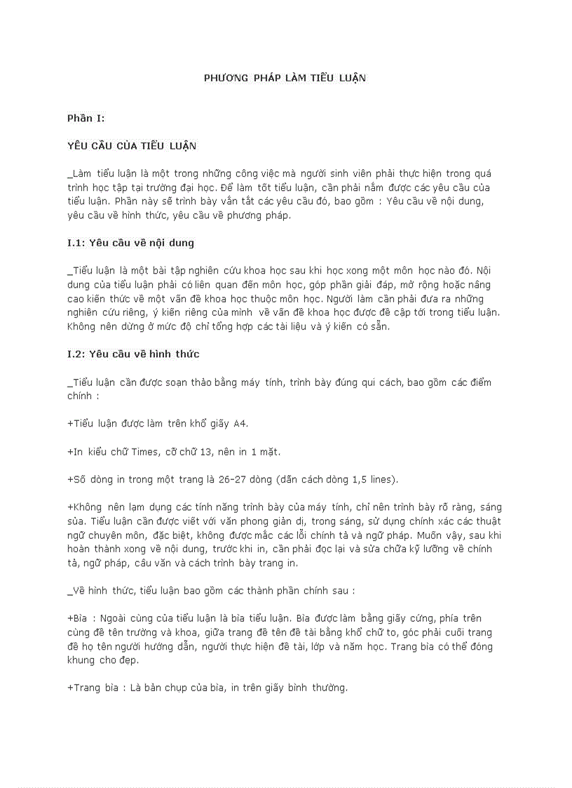 image for page Phương pháp làm tiểu luận