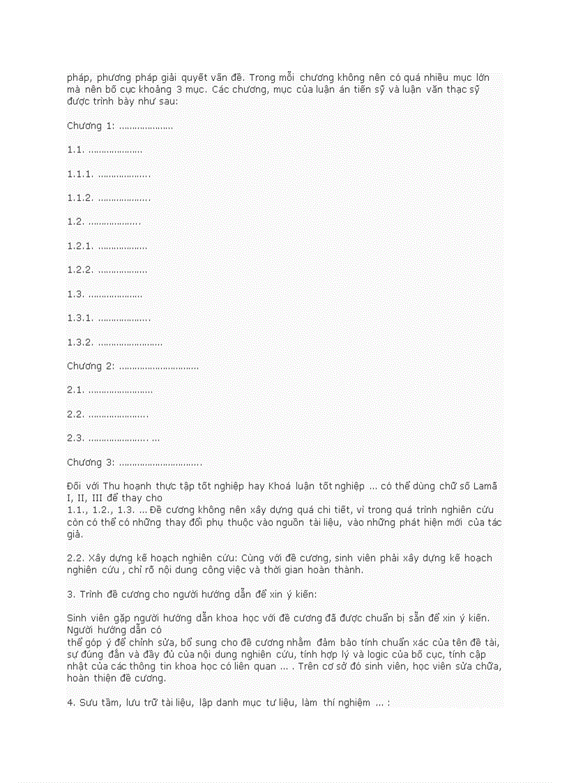 image for page Làm thế nào để viết tốt một báo cáo thực tập luận văn khoa học