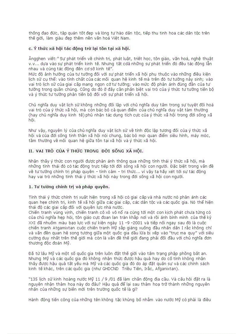 image for page Ý thức và vai trò của ý thức trong đời sống xã hội