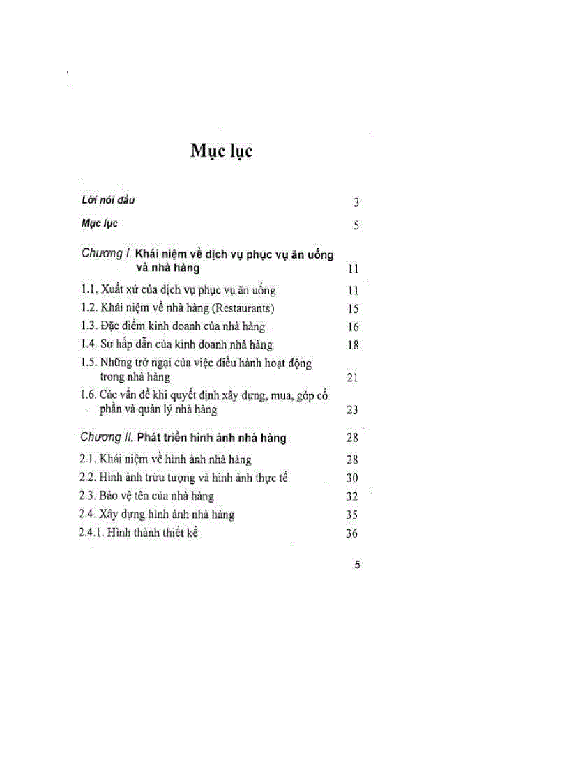 image for page Tổ chức kinh doanh nhà hàng