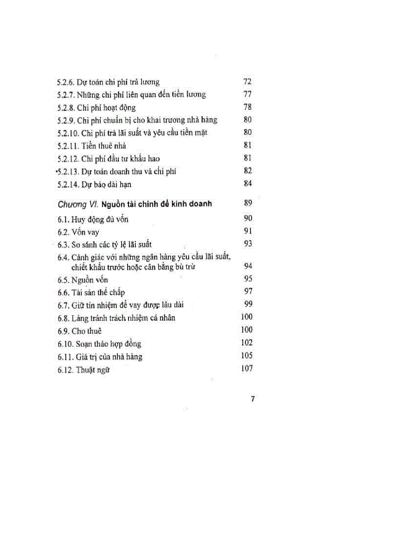 image for page Tổ chức kinh doanh nhà hàng