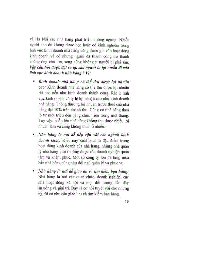 image for page Tổ chức kinh doanh nhà hàng