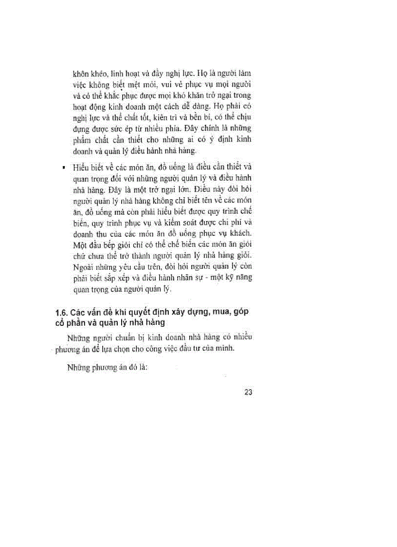 image for page Tổ chức kinh doanh nhà hàng