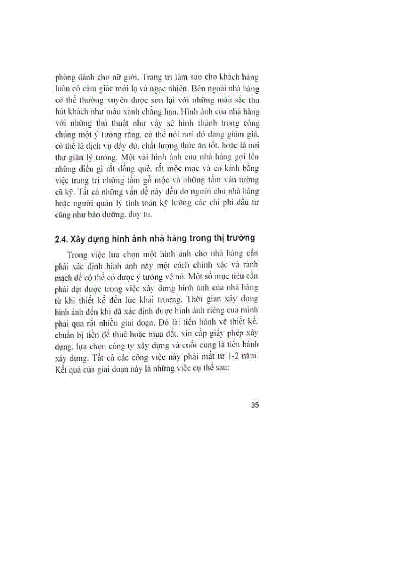 image for page Tổ chức kinh doanh nhà hàng