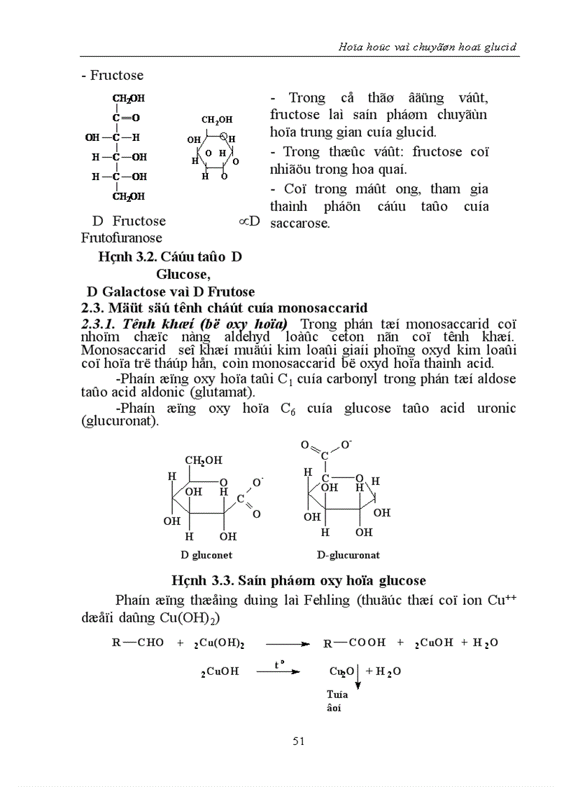 image for page Hóa học và chuyển hoá glucid