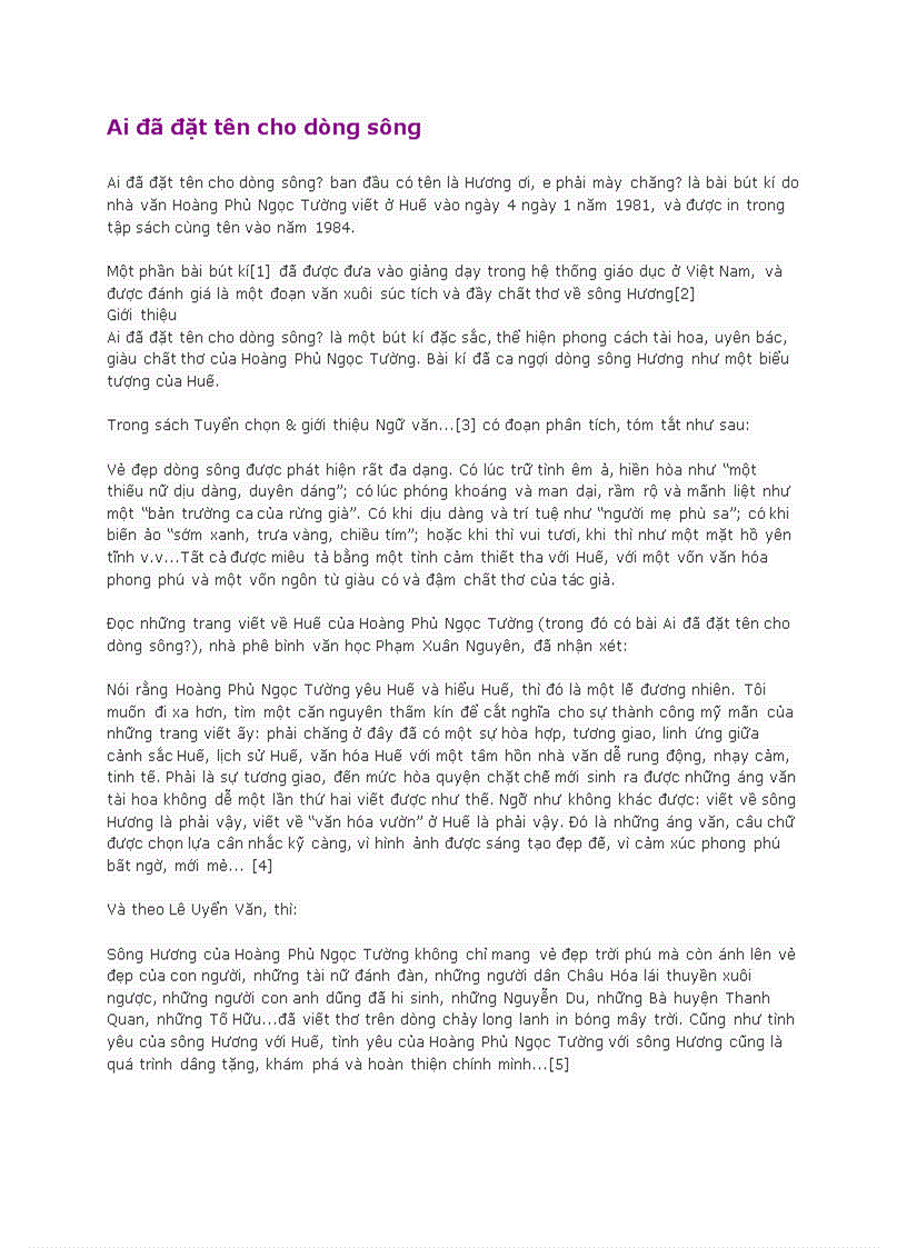 image for page Ai đã đặt tên cho dòng sông