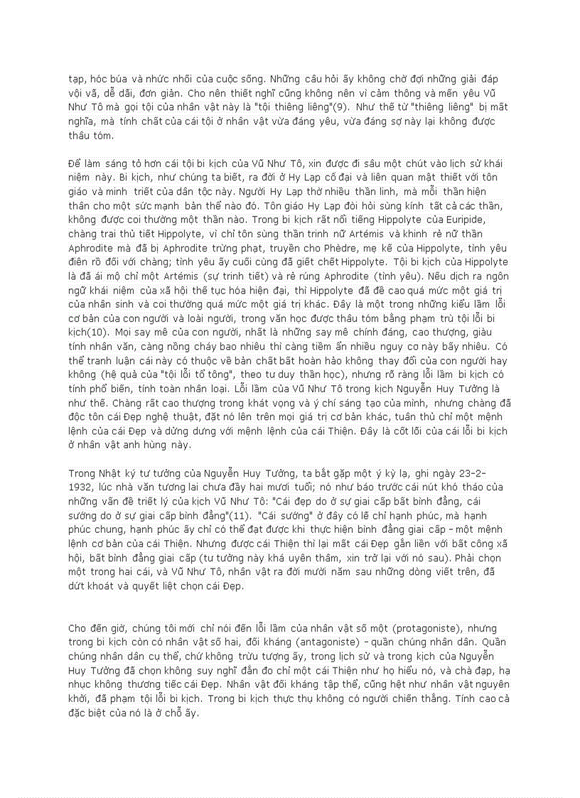 image for page Bàn thêm về bi kịch vũ như tô