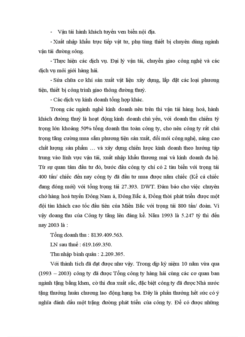 image for page Tình hình chung của doanh nghiệp vận tải