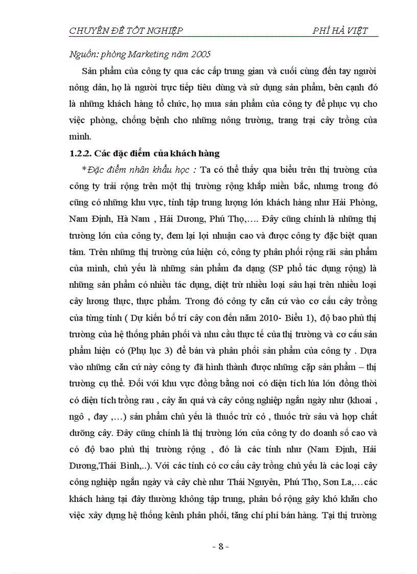 image for page Thực trạng và một số giải pháp nhằm hoàn thiện hệ thống phân phối tại công ty cổ phần vật tư BVTV Hoà Bình