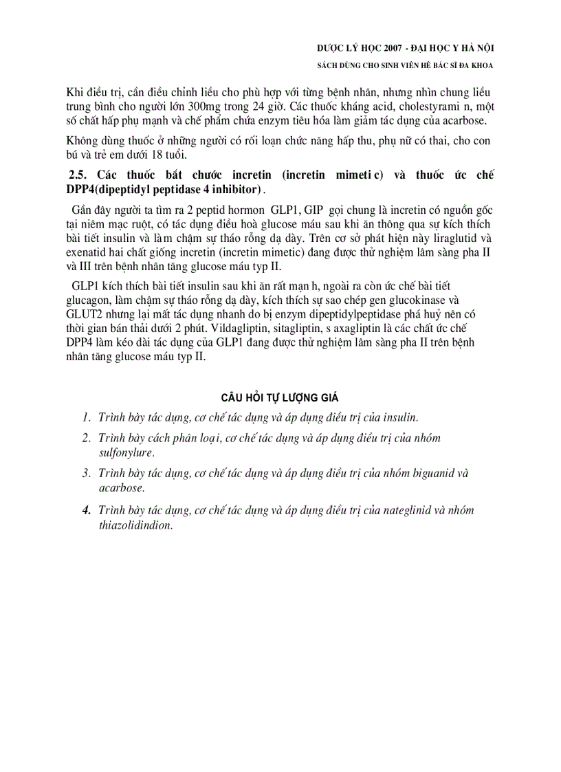image for page Thuốc hạ glucose máu