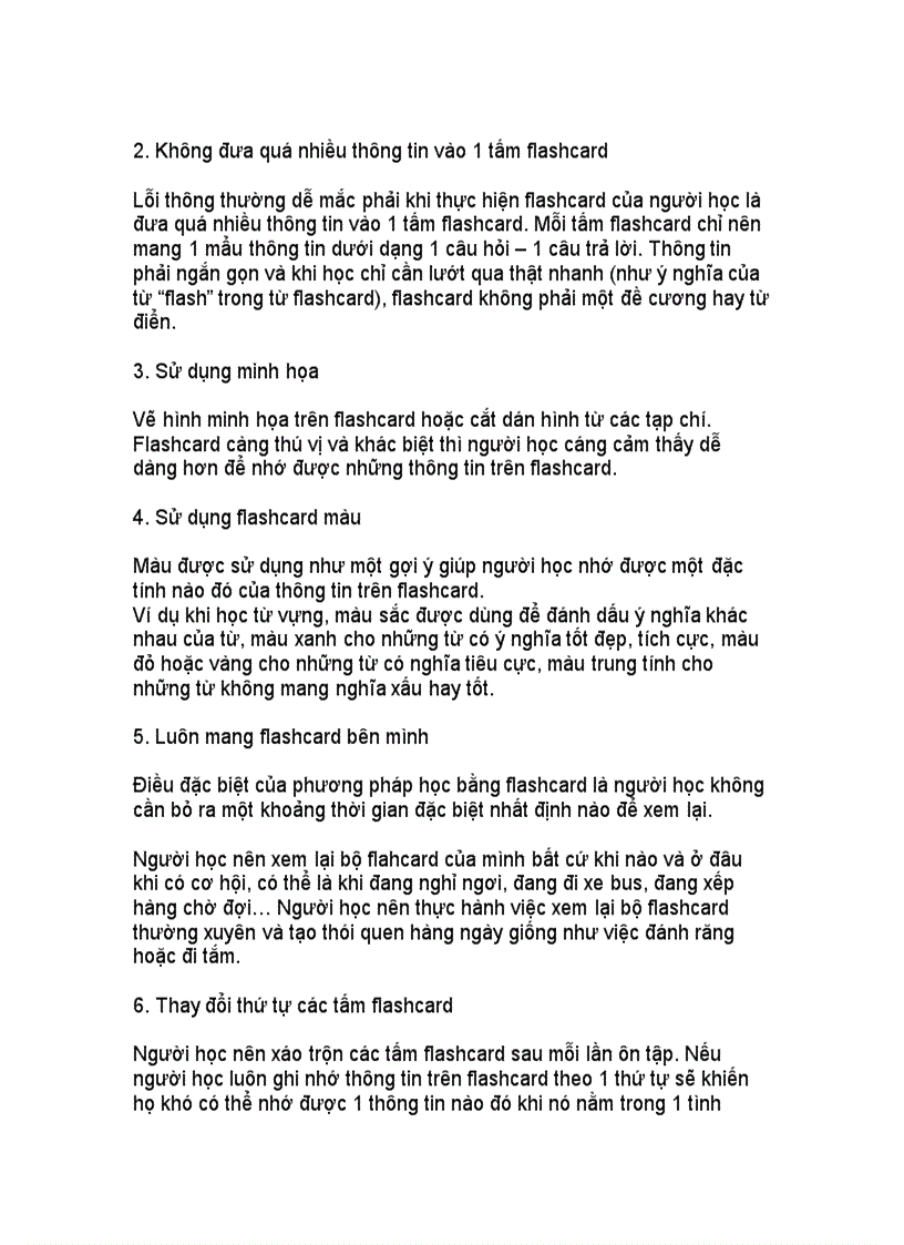 image for page Cách học từ vựng nhanh thuộc mà nhớ lâu