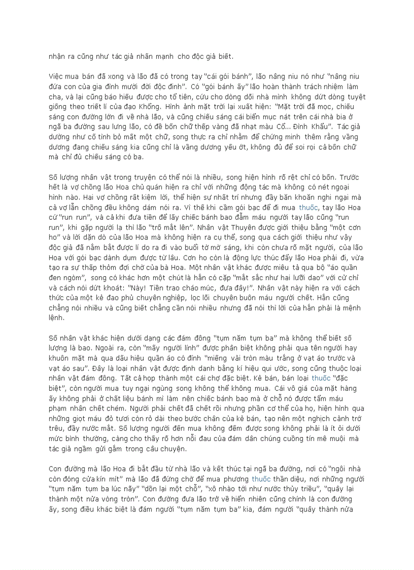 image for page Những nét độc đáo trong Thuốc của Lỗ Tấn