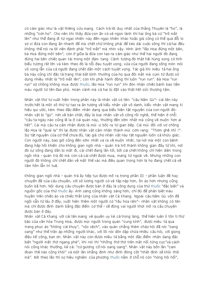 image for page Những nét độc đáo trong Thuốc của Lỗ Tấn