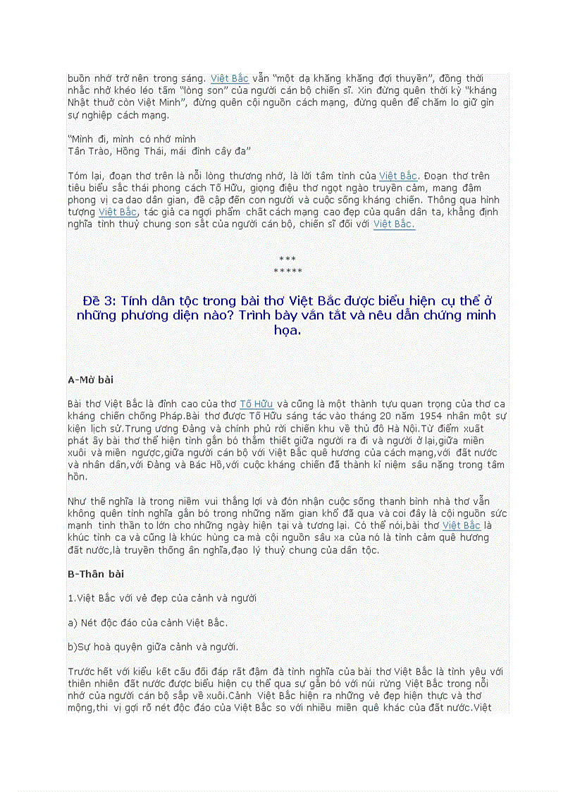 image for page Phân tích bài thơ Việt Bắc của Tố Hữu