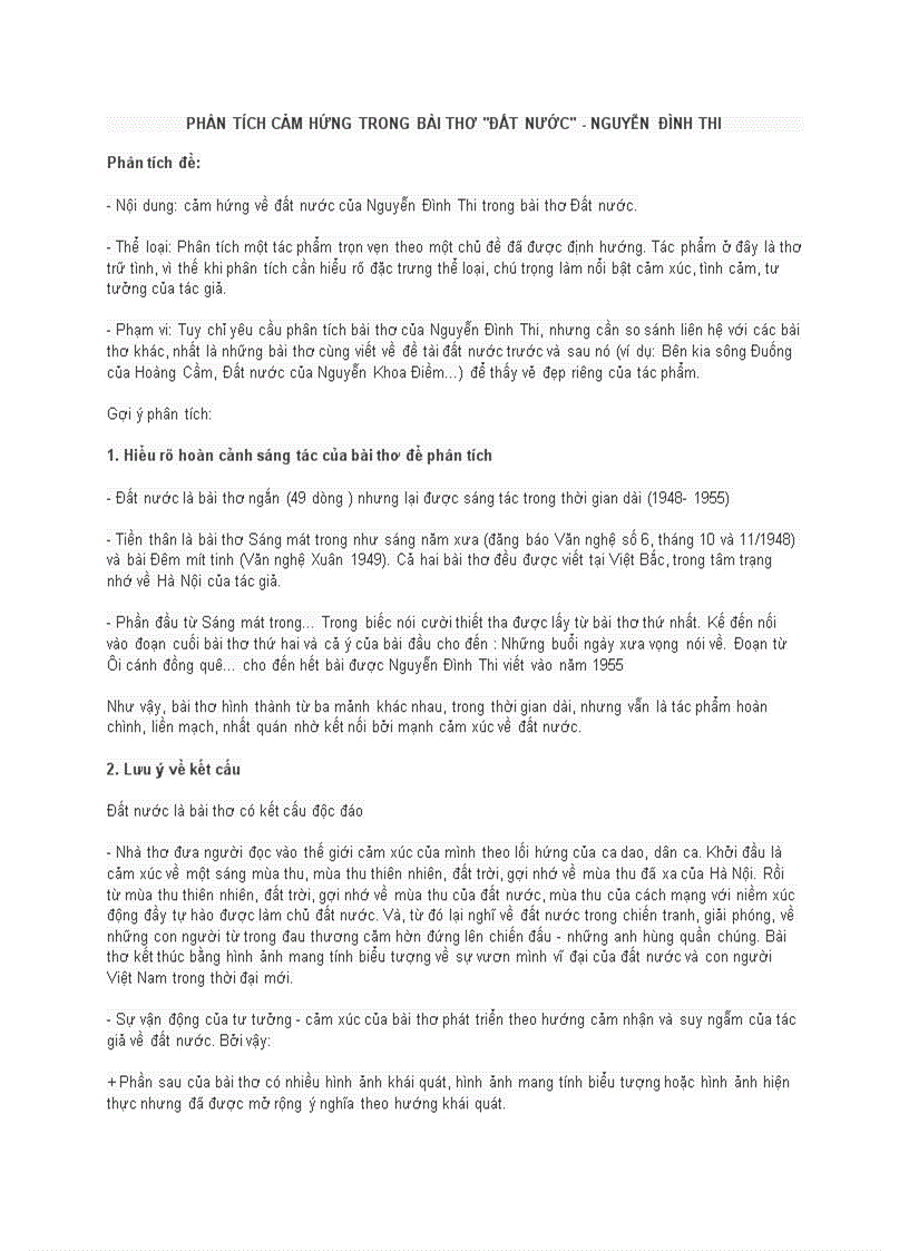 image for page Phân tích cảm hứng trong bài thơ đất nước nguyễn đình thi