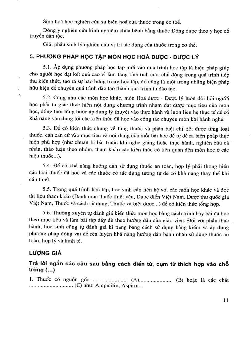 image for page Giáo trình hóa dược dược lý