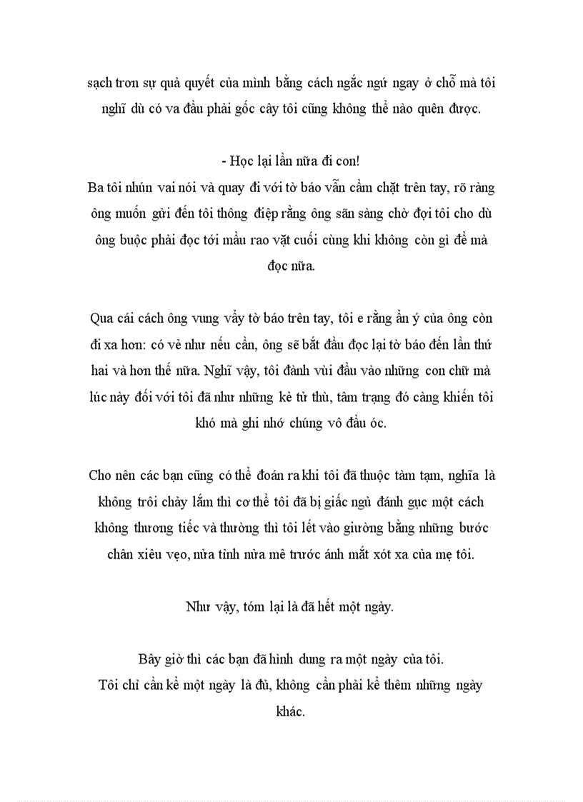 image for page Tóm lại là đã hết một ngày