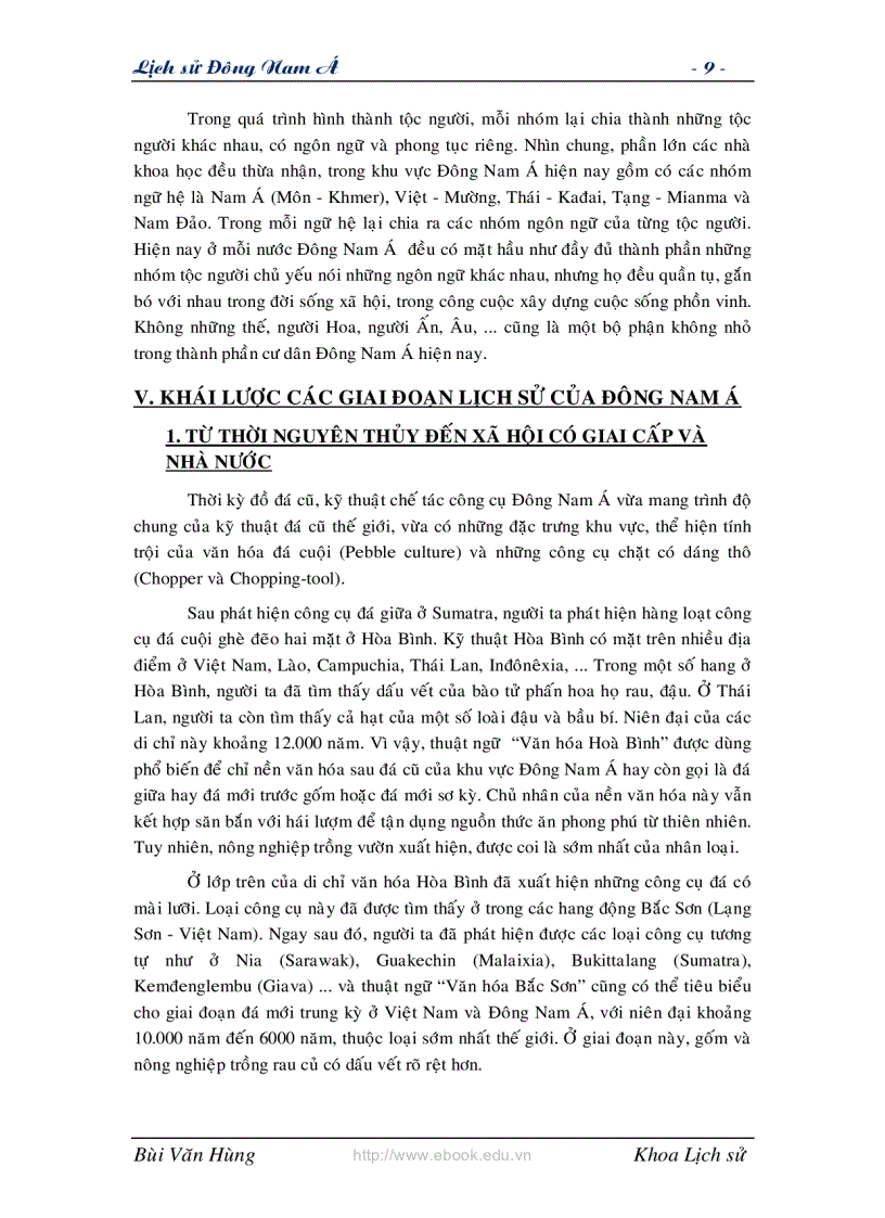 image for page Lịch sử Đông Nam Á