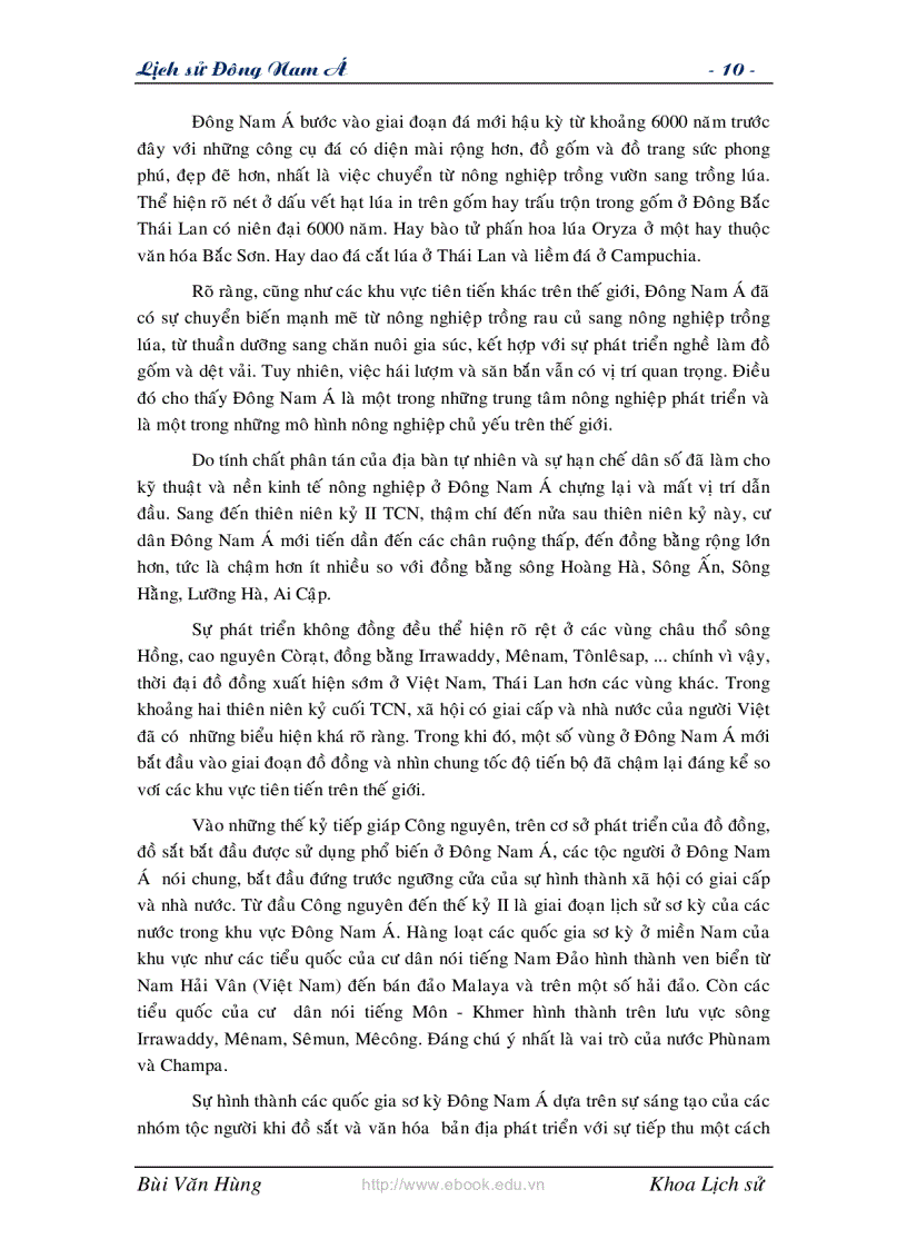 image for page Lịch sử Đông Nam Á