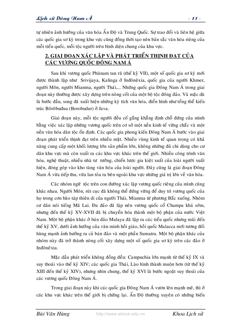 image for page Lịch sử Đông Nam Á