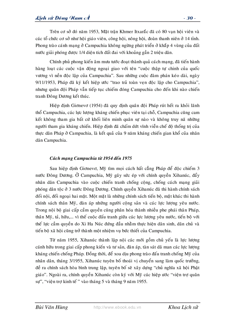 image for page Lịch sử Đông Nam Á