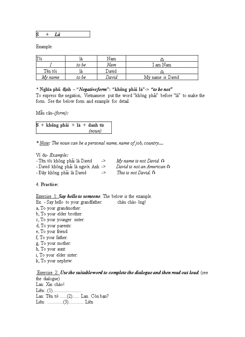 image for page Lesson 2 Greeting