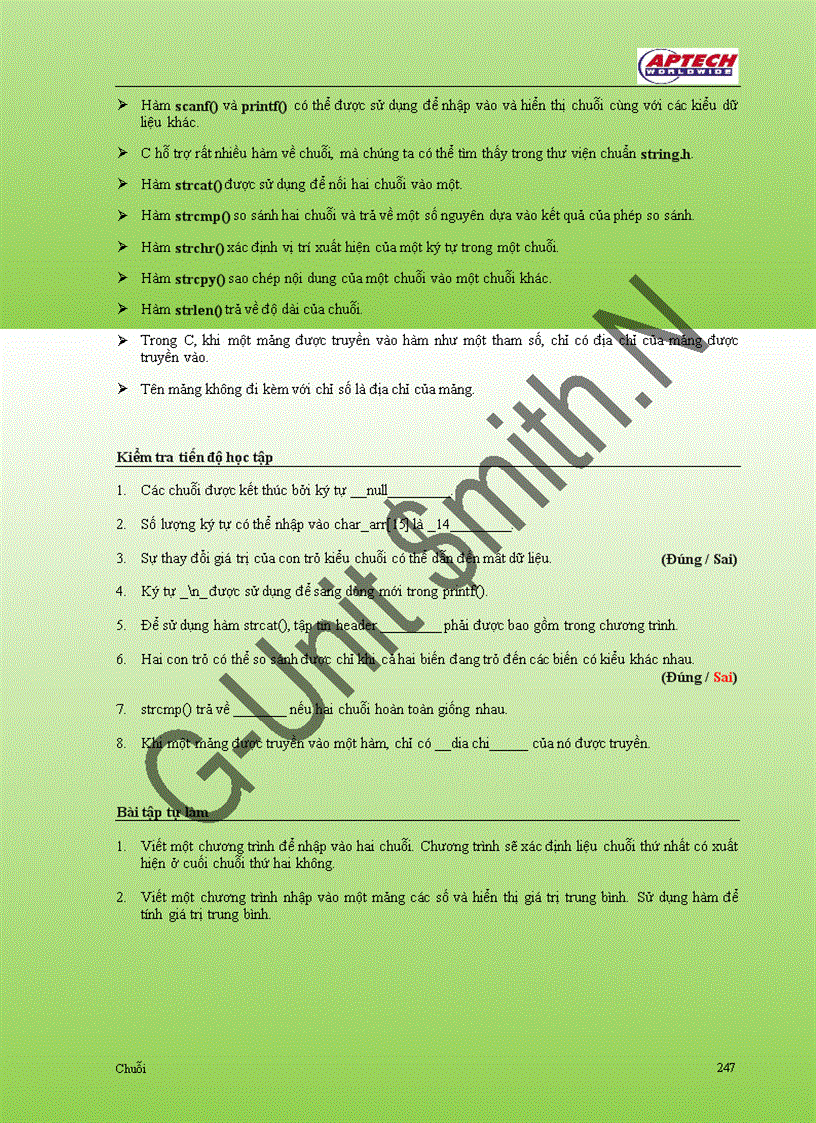 image for page Chuỗi