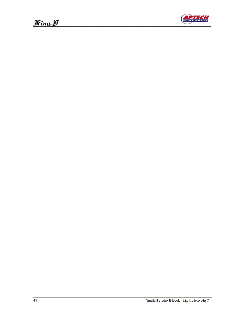 image for page Biến Toán tử và Kiểu dữ liệu Toán tử và Biểu thức 1