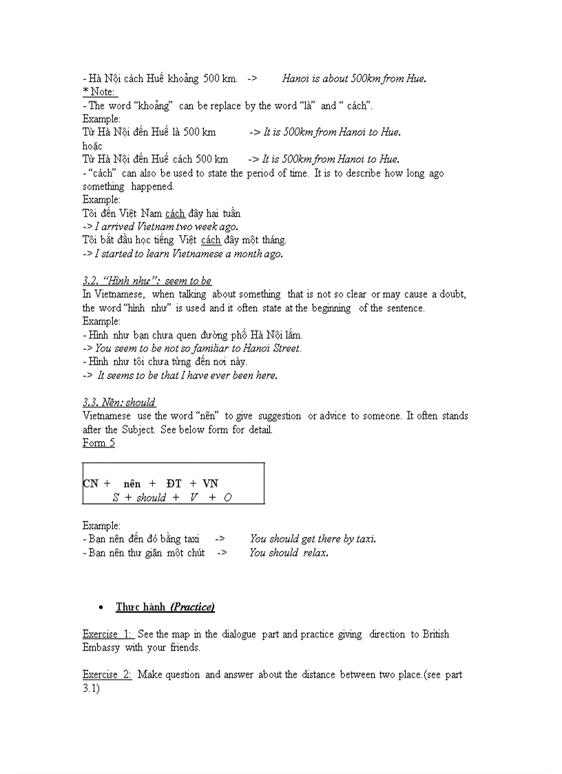 image for page Lesson 7 Asking for the directions