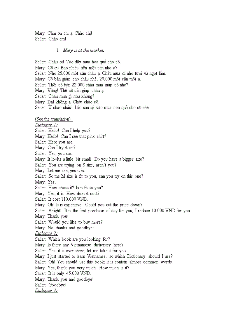 image for page Lesson 9 Going shopping