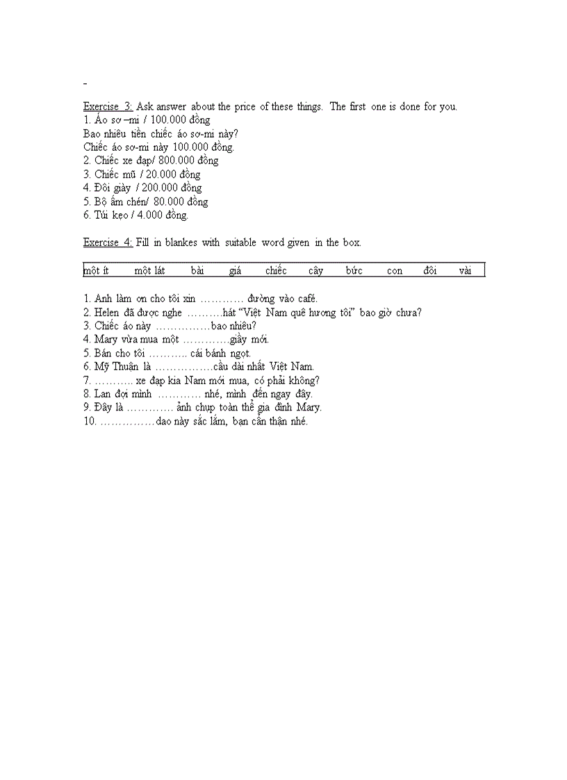 image for page Lesson 9 Going shopping