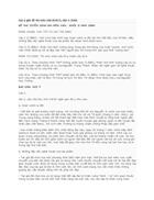 Gợi ý giải đề thi môn Văn khối D đợt 2 2006