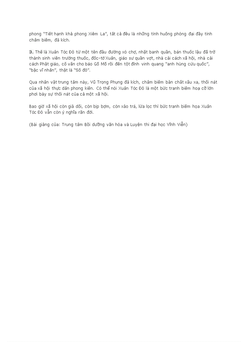 image for page Phân tích nhân vật Xuân Tóc Đỏ trong Số đỏ của Vũ Trọng Phụng