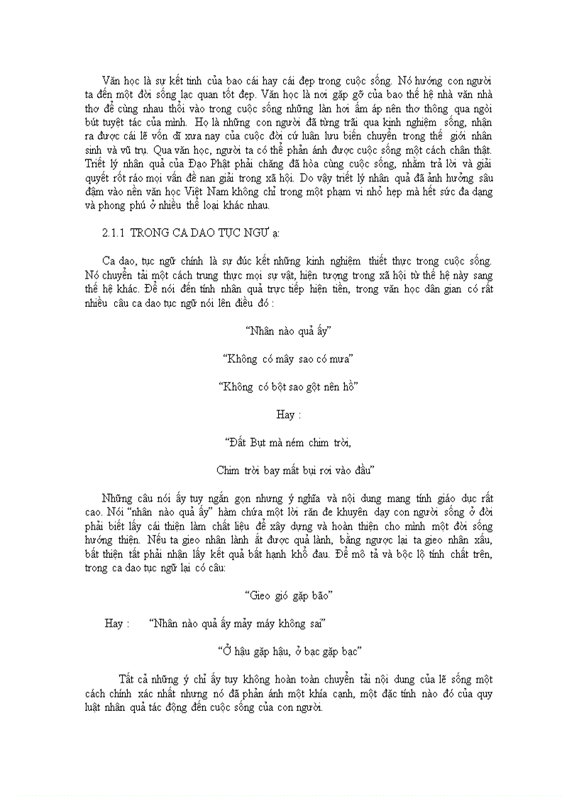 image for page Ảnh hưởng của giáo lý nhân quả trong đời sống văn hóa dân tộc