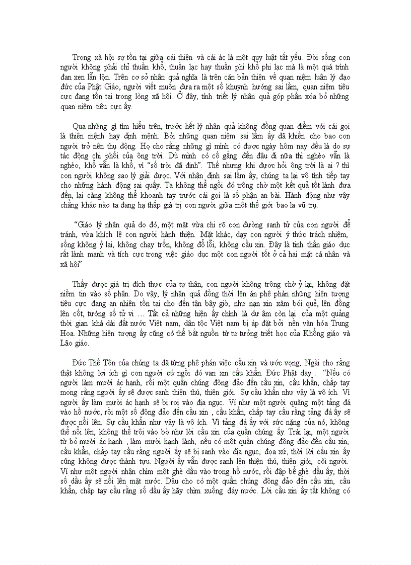 image for page Ảnh hưởng của giáo lý nhân quả trong đời sống văn hóa dân tộc