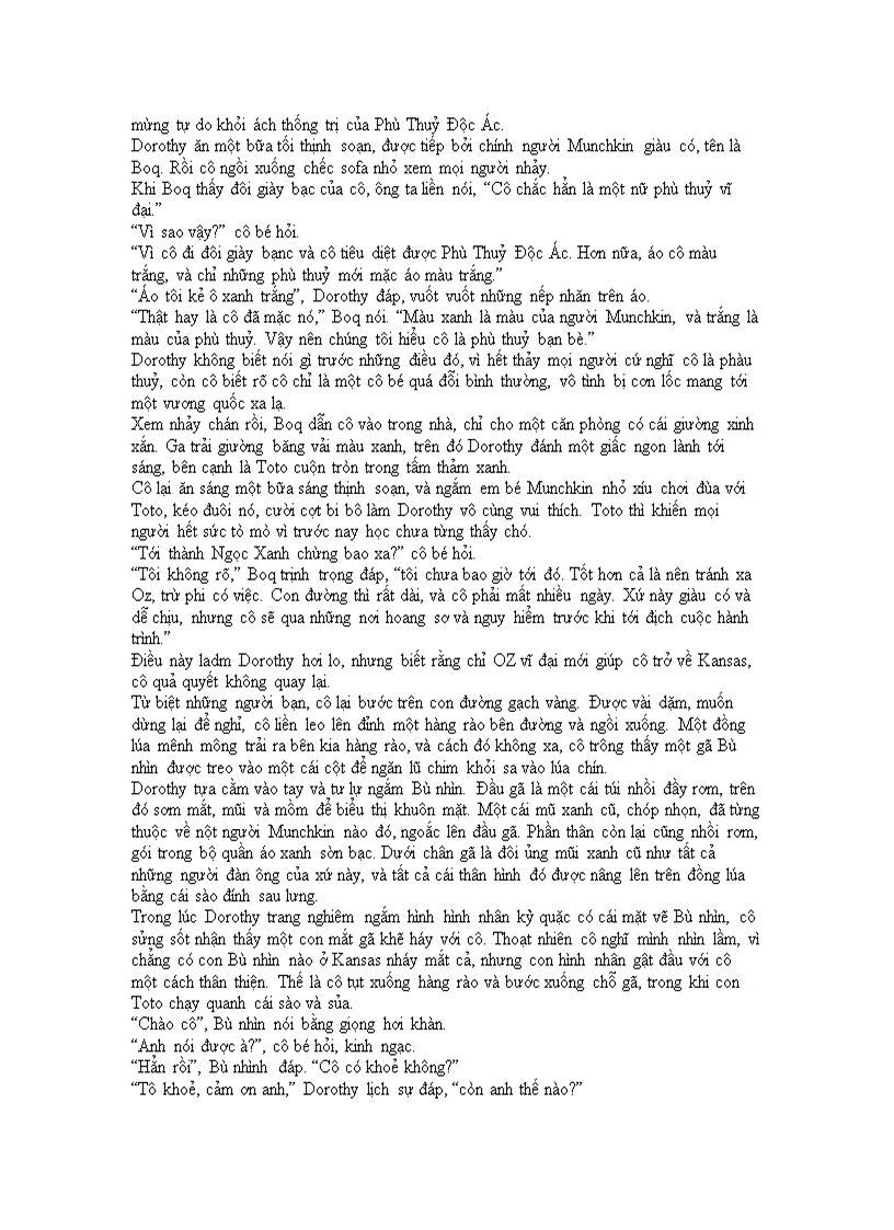 image for page Phù thủy xứ OZ