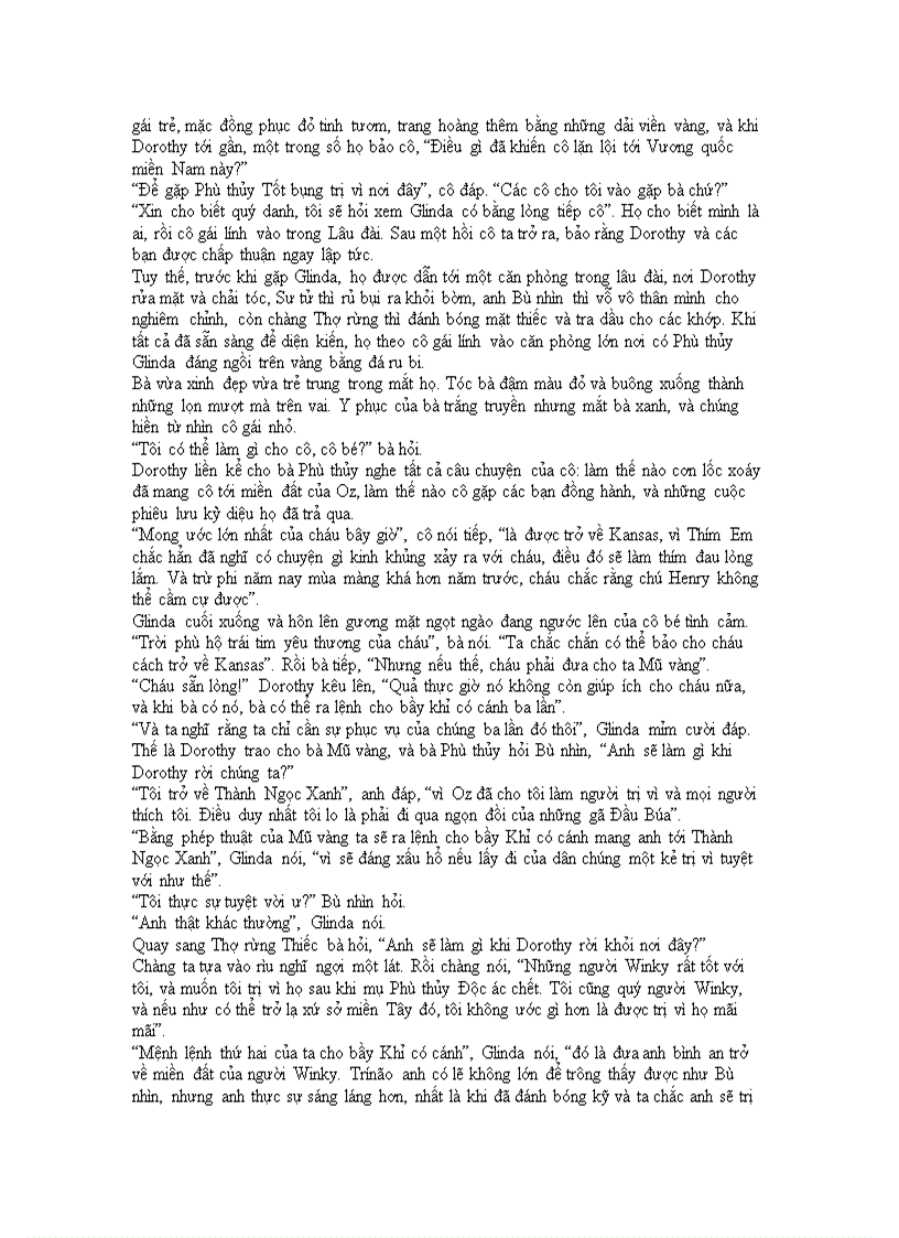 image for page Phù thủy xứ OZ