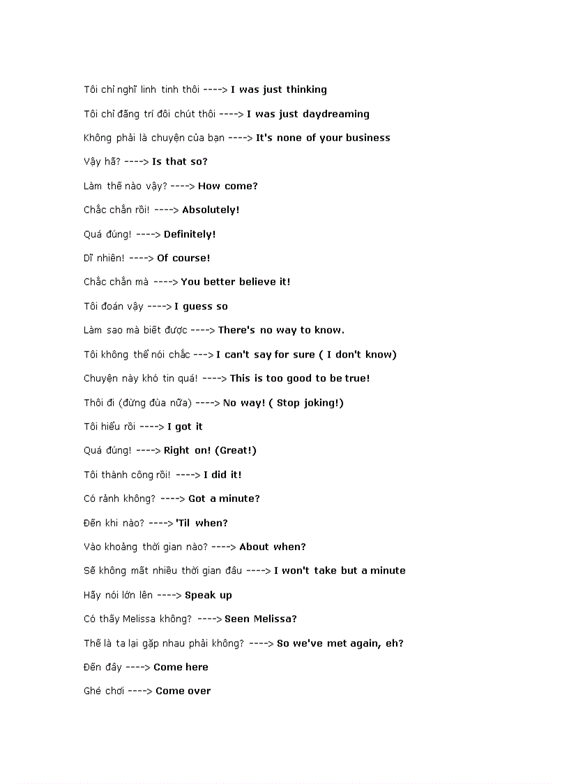 image for page Những câu tiếng anh thông dụng khi iao tiếp