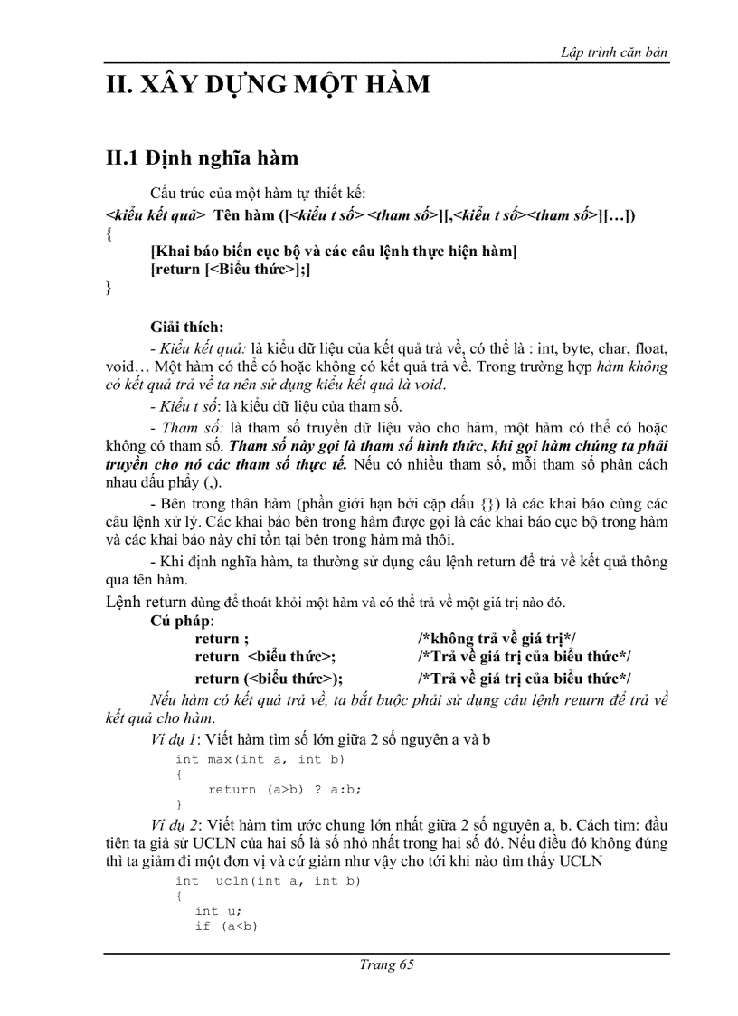 image for page Chương trình con