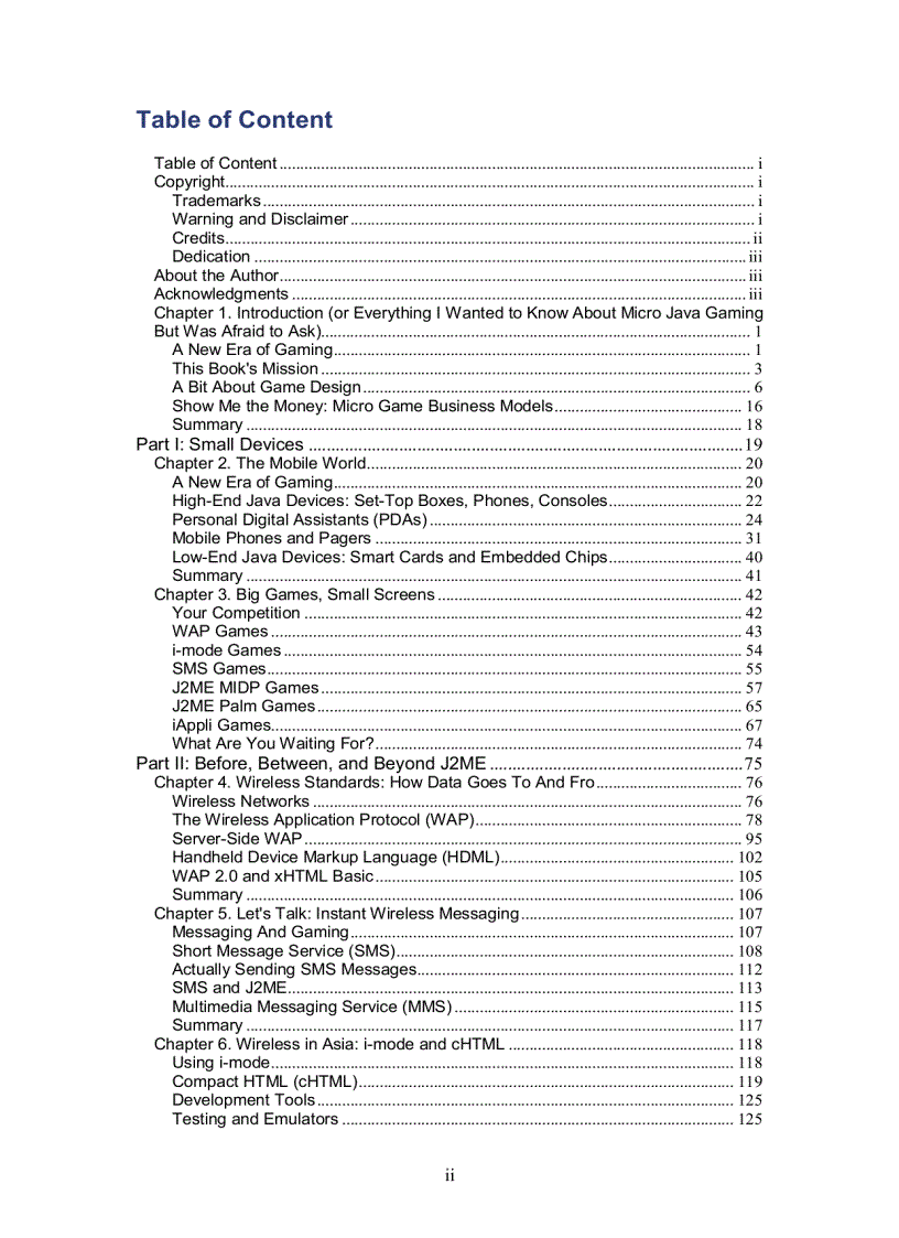 image for page Micro Java Game Development
