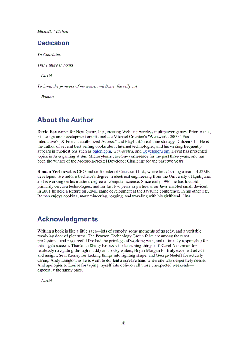 image for page Micro Java Game Development