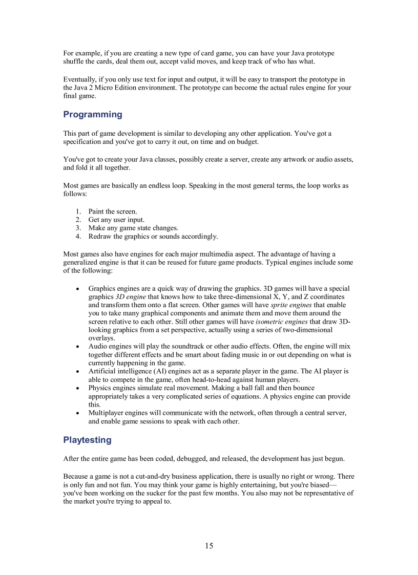 image for page Micro Java Game Development