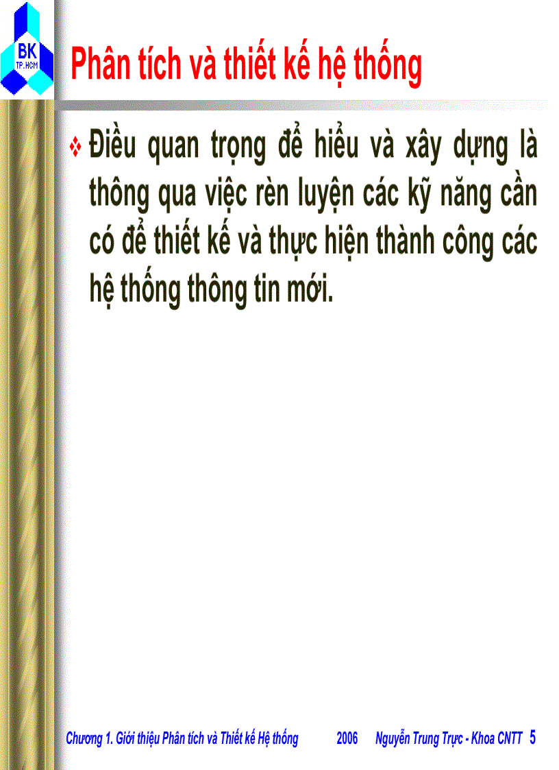 image for page Giới thiệu Phân tích vàThiết kế Hệ thống