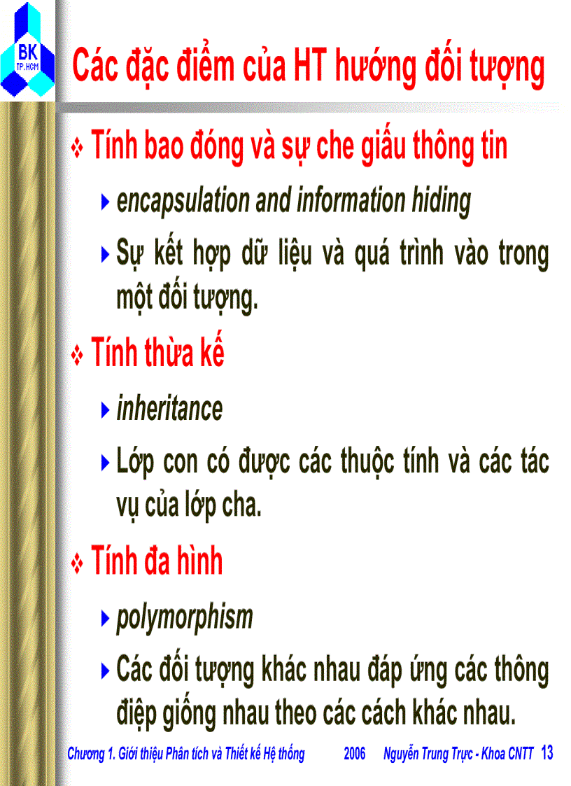 image for page Giới thiệu Phân tích vàThiết kế Hệ thống