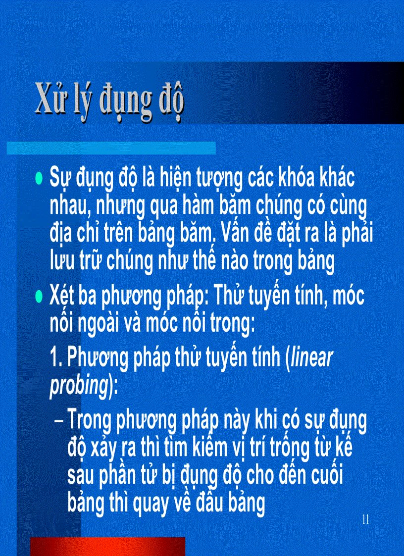 image for page BẢNG BĂM Hashing Table