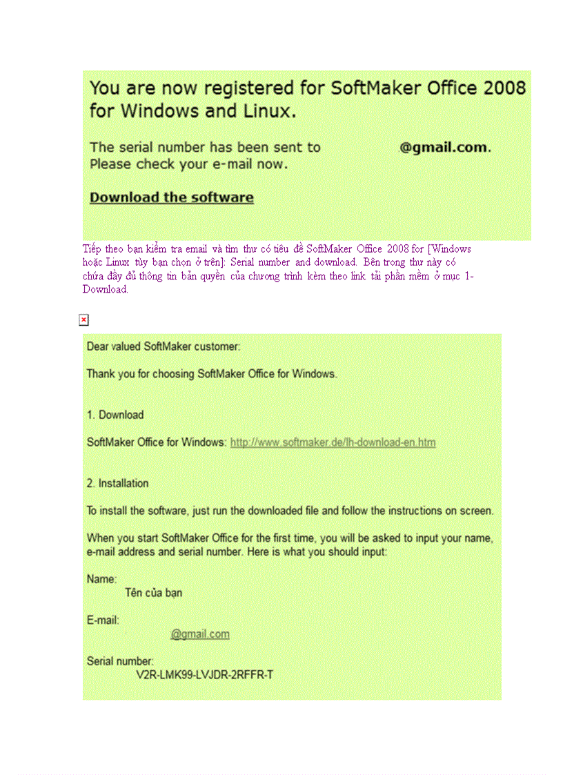 image for page SoftMaker Office 2008 cho cả Windows OS và Linux OS